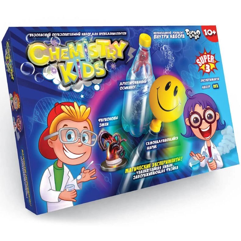 Набір Chemistry Kids Економ-1 укр, DankoToys (8) від компанії Канц Плюс - фото 1