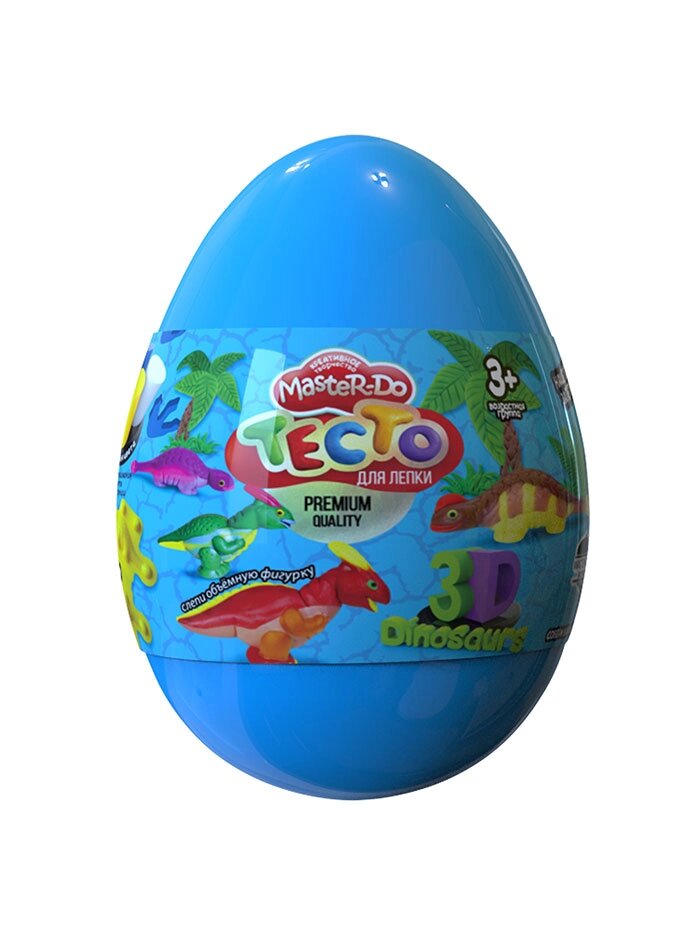 Набір Dinosaurs Eggs синій Master Do, DankoToys (12) від компанії Канц Плюс - фото 1