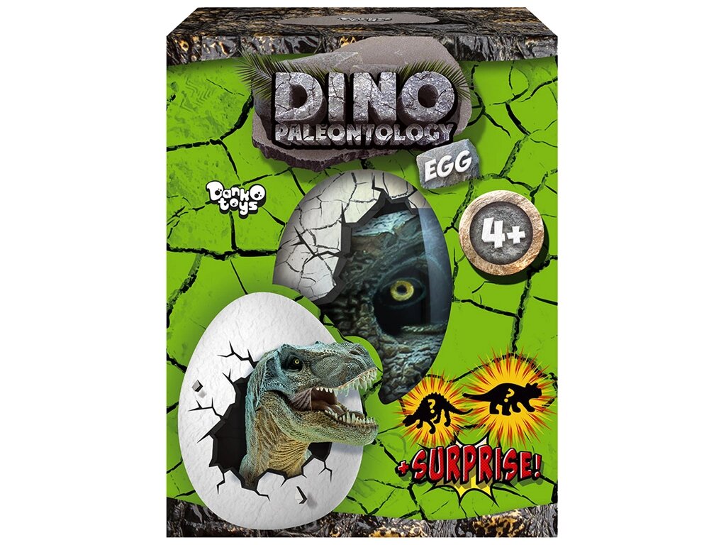 Набір для творчості Dino Paleontology Egg 4 в 1 DankoToys (12) від компанії Канц Плюс - фото 1