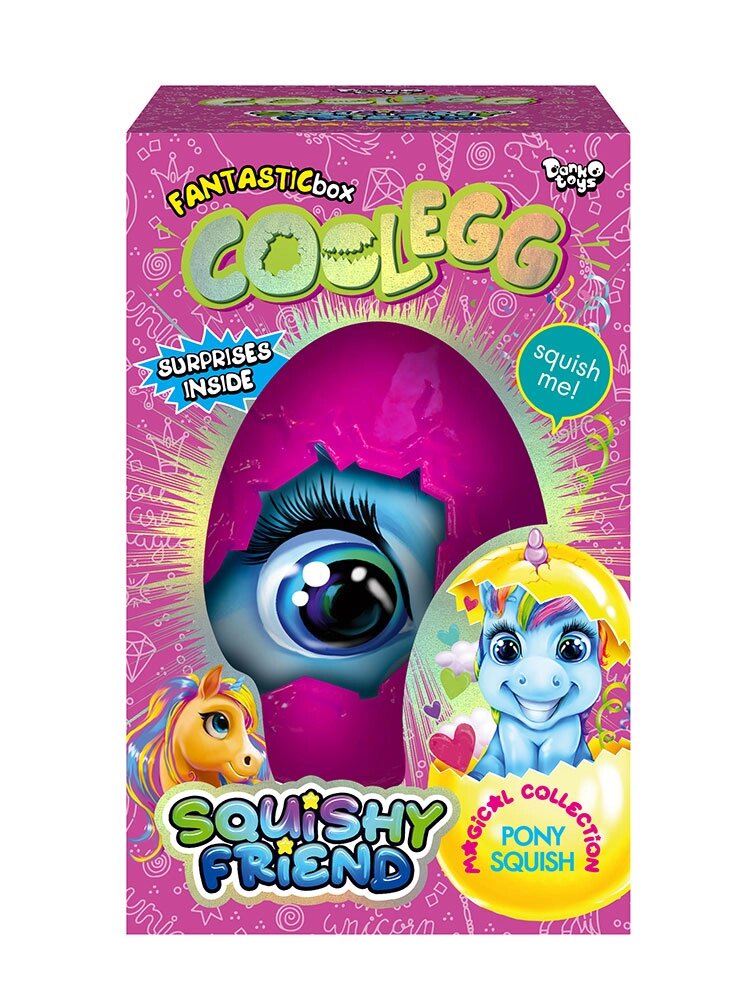 Набір для творчості мале Cool Egg-1 яйце DankoToys (5) від компанії Канц Плюс - фото 1