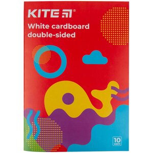 Набір білого картону А4 10 арк Fantasy Kite