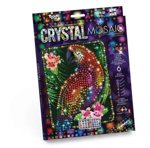 Набір для творчості Crystal mosaic Папуга, DankoToys (10)