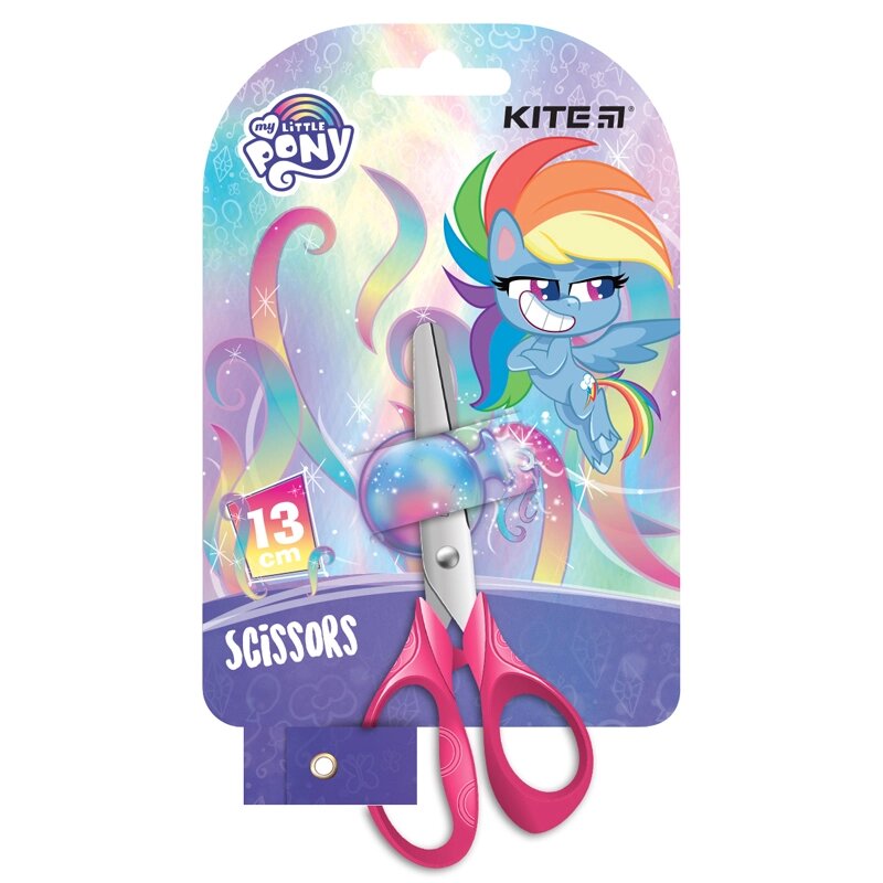 Ножиці дитячі 13 см My Little Pony Kite від компанії Канц Плюс - фото 1