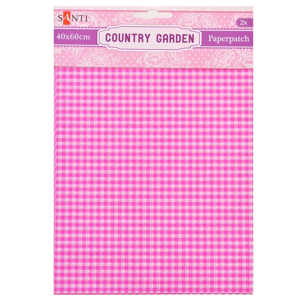 Папір для декупажу Country garden 2 листа 40*60 см Santi від компанії Канц Плюс - фото 1