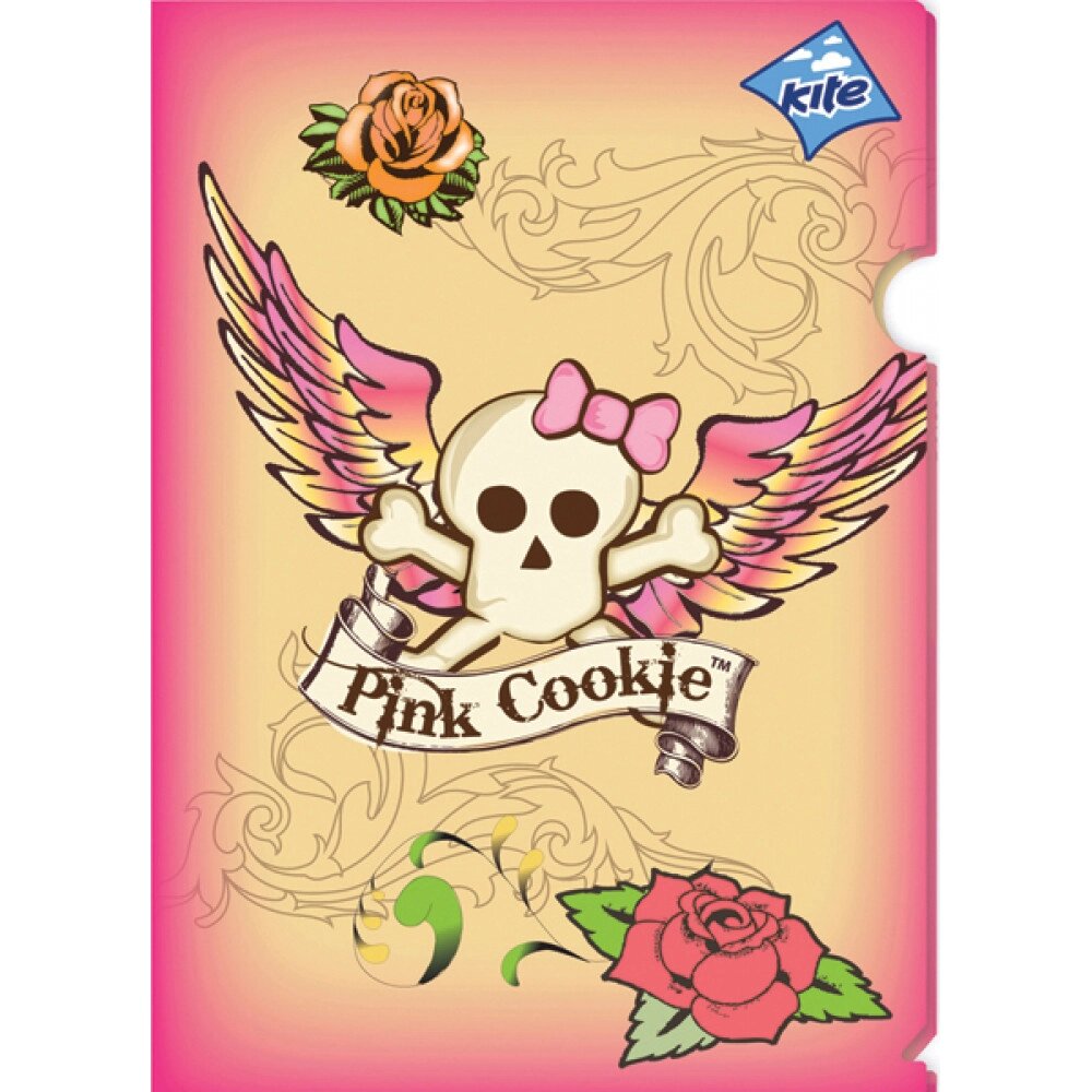 Папка-куточок А4 Pink Cookie KITE від компанії Канц Плюс - фото 1