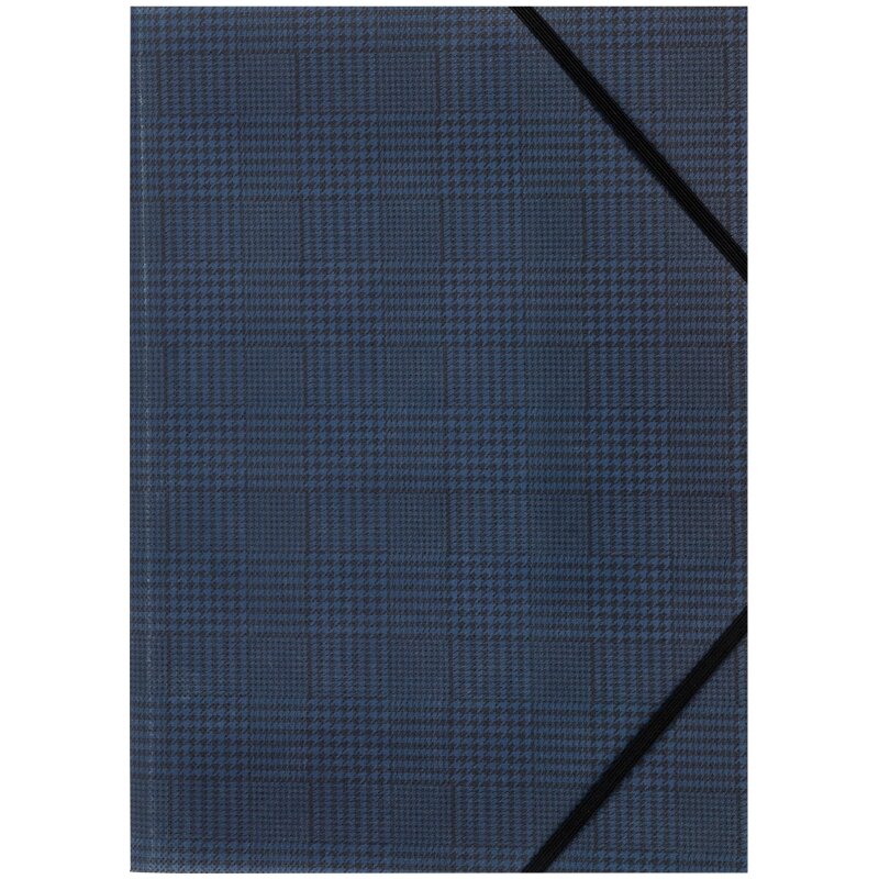 Папка на гумках А4 + Tartan Blue Axent від компанії Канц Плюс - фото 1