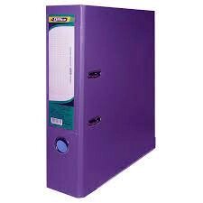 Папка-реєстратор А4 70 мм фіолетова PP 4Office (10)