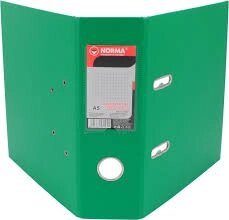 Папка-реєстратор А5 70 мм зелений PP Norma (10)