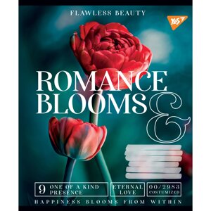 Зошит 36 клітинка Romance blooms Yes (15/240)