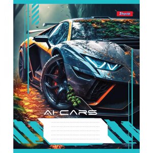 Зошит 36 клітинка AI cars 1Вересня (15/240)