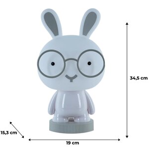 Світильник-нічник LED з акумулятором Bunny білий Kite