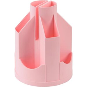 Підставка-органайзер пластикова (мал.) Pastelini, рожевий, Delta