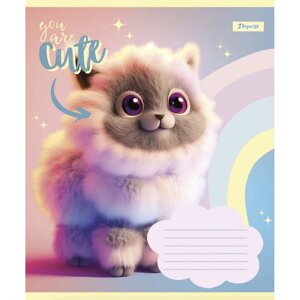 Зошит 12 клітинка You are cute 1Вересня (25/500)