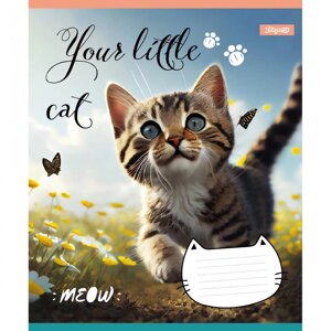 Зошит 18 клітинка Your little cat 1Вересня (25/400)