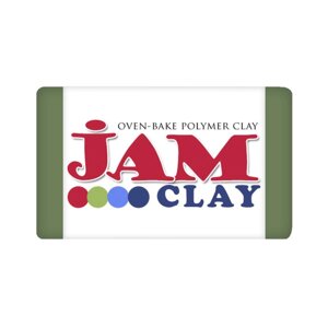 Полімерна глина Оливка 20г, Jam Clay