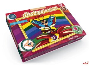 Набір для творчості Ніткографія Метелики, DankoToys (9)