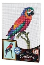 Вишивка на підрамнику Cross Stitch Папуга, DankoToys (10)