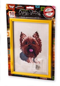 Вишивка хрестиком на канві Cross Stitch Собачка, DankoToys (15)