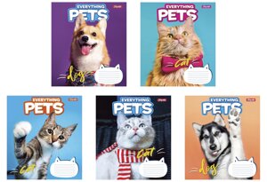 Зошит 36 клітинка Be Everything pets 1Вересня (15/240)