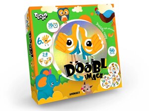 Гра настільна середня Doobl Image Animals укр, DankoToys (8)