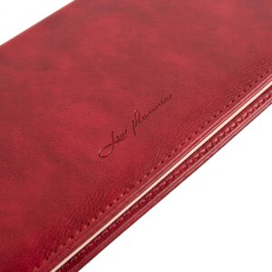 Щотижневик 2025 345х125см Persona тверд 128 стор Бордовий Leo Planner