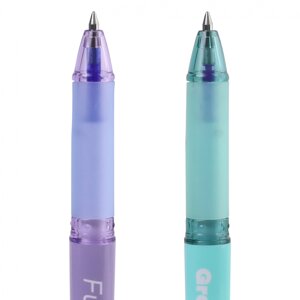 Ручка гелева пиши-стирай Fusion 0,7 мм синя Yes (12)