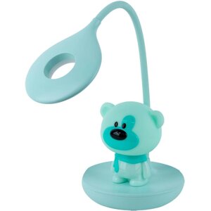 Настільна лампа LED з акумулятором Bear зелений Kite