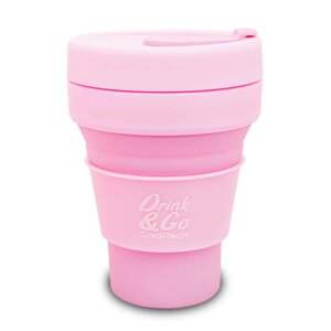 Стакан силіконовий 355 ml PASTEL POWDER PINK