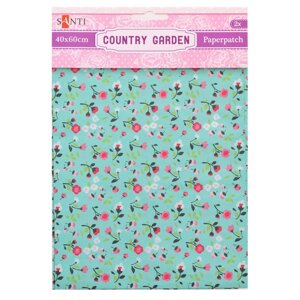 Папір для декупажу Country garden 2 листи 40*60 см Santi