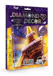 Набір для творчост Diamond decor Ейфелева вежа, DankoToys