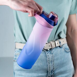 Пляшечка для води 760 мл фіолетово-рожева Kite
