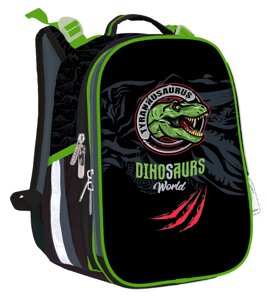 Рюкзак SchoolCase Mini 2 відділення 35х27х16см поліестер Dinosaurs World Class