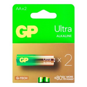 Батарейка R06 пальчик лужна за 2шт Ultra Alkaline G-tech GP (10)