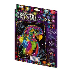 Набір для творчості Crystal mosaic 2-га серія Папуга, DankoToys (10)