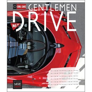 Зошит 18 лінія GENTLEMEN DRIVE, Yes (25/400)