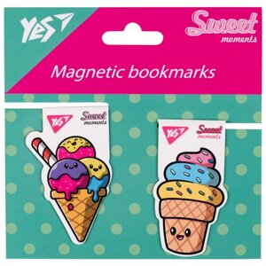 Закладки магнітні Sweet Cream Ice cream 2шт Yes