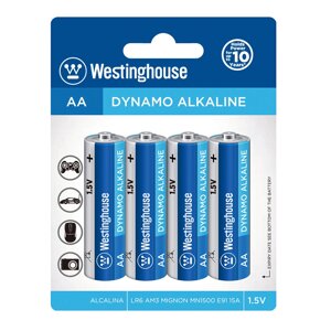 Батарейка R06 пальчик Dynamo лужні за 4 шт Westinghouse