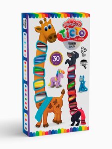 Тісто для ліплення 30кол Master Dо картон укр, DankoToys (10)