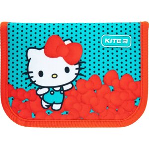 Пенал 1 відділення 2 відвороти 622 Hello Kitty Kite