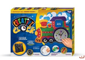 Набір для творчості Creativ clock Потяг, DankoToys (10)