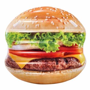 Надувний матрац Гамбургер 145х142см