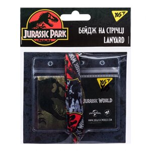 Бейдж на стрічці Jurassic World, прінт Yes