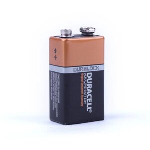 Батарейка крона 6F22 (1604) 9V Duracell (1/10)