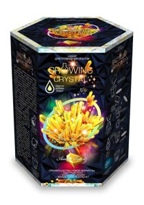 Досліди Growing Crystal Golden Quartz Кристали, DankoToys (8)