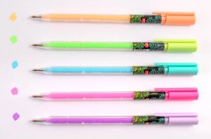 Ручка гелева кольорова Amazing color асорті, Santi (36)