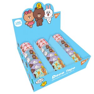 Стрічка паперова самоклеюча "Line Friends", 1,5cм*5м (24)