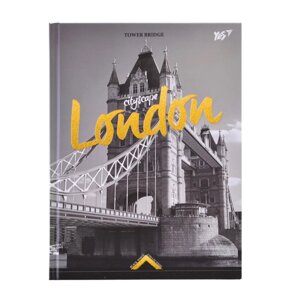 Блокнот 14 * 18,5 64арк Gorjous London 7БЦ, YES