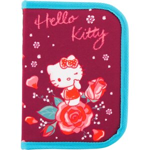 Пенал 1 від з 1 відворотом 621 Hello Kitty-2 KITE