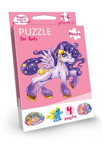 Пазли для малюків 2-га серія Ponies-1 DankoToys (16/32)