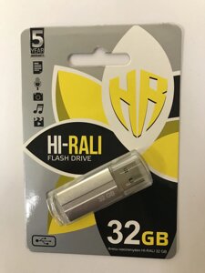 Флеш-накопичувач USB 32GB Corsair series Silver Hi-Rali